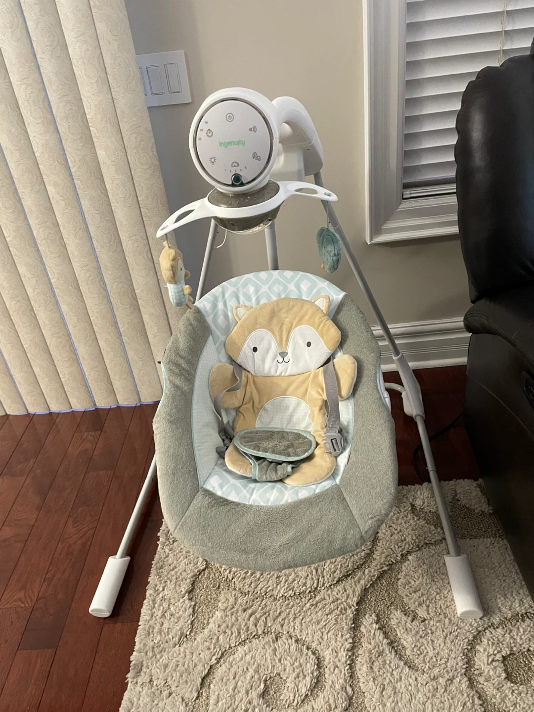 Ingenuity InLighten 5-Speed Baby Swing
