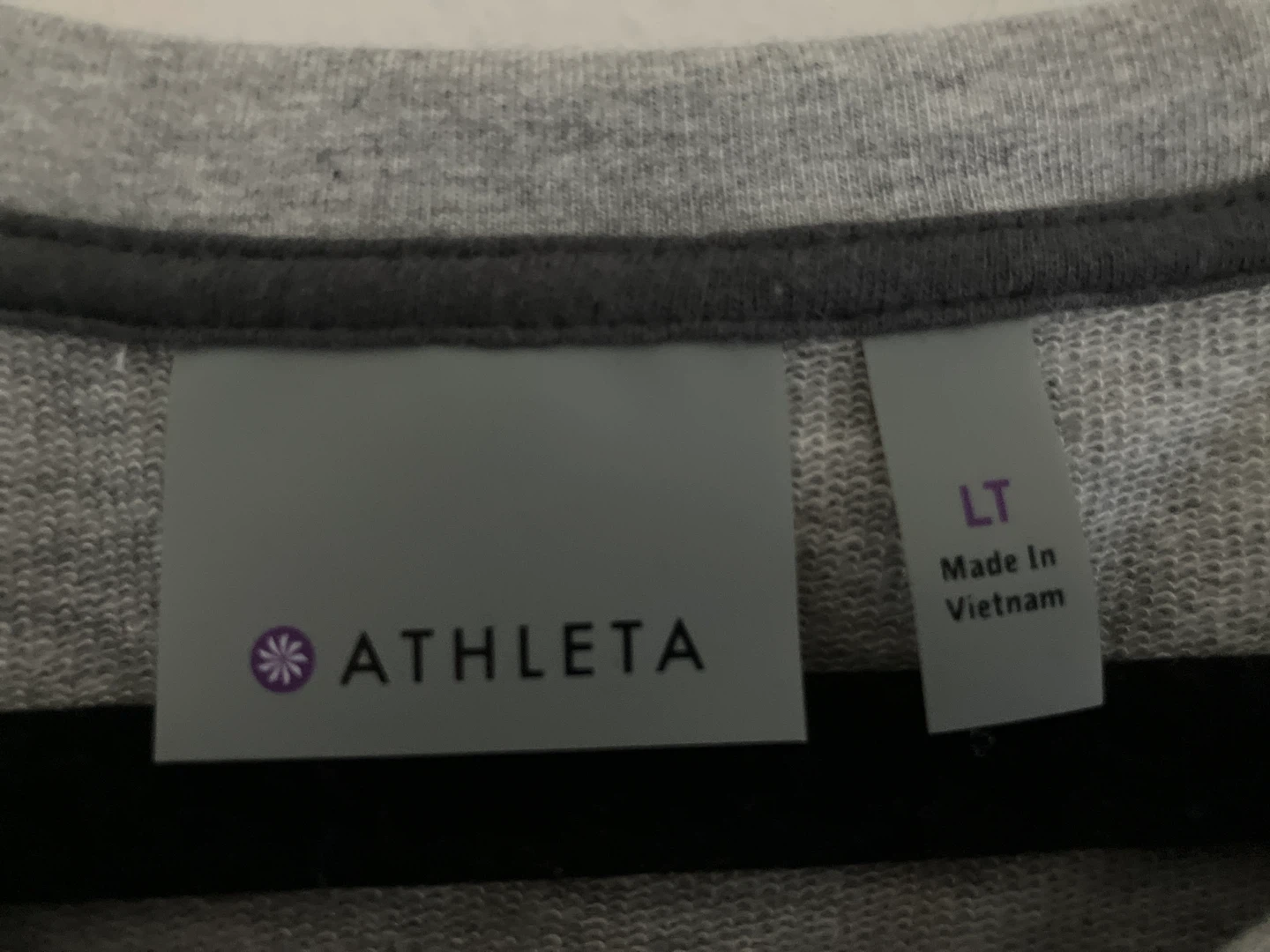 Gray Athleta Workout Sweater - NWT - photo 2