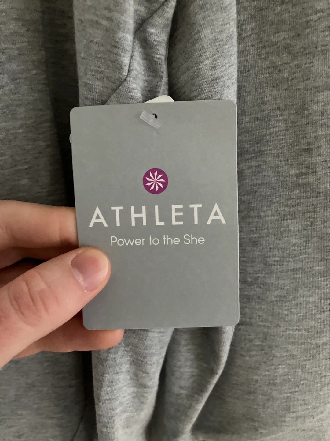 Gray Athleta Workout Sweater - NWT - photo 3
