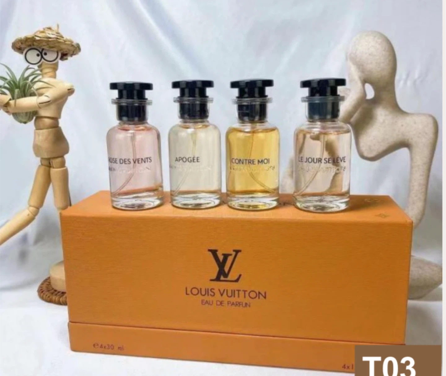 Louis Vuitton Miniature Set 4 x 30ml (Can negotiate)