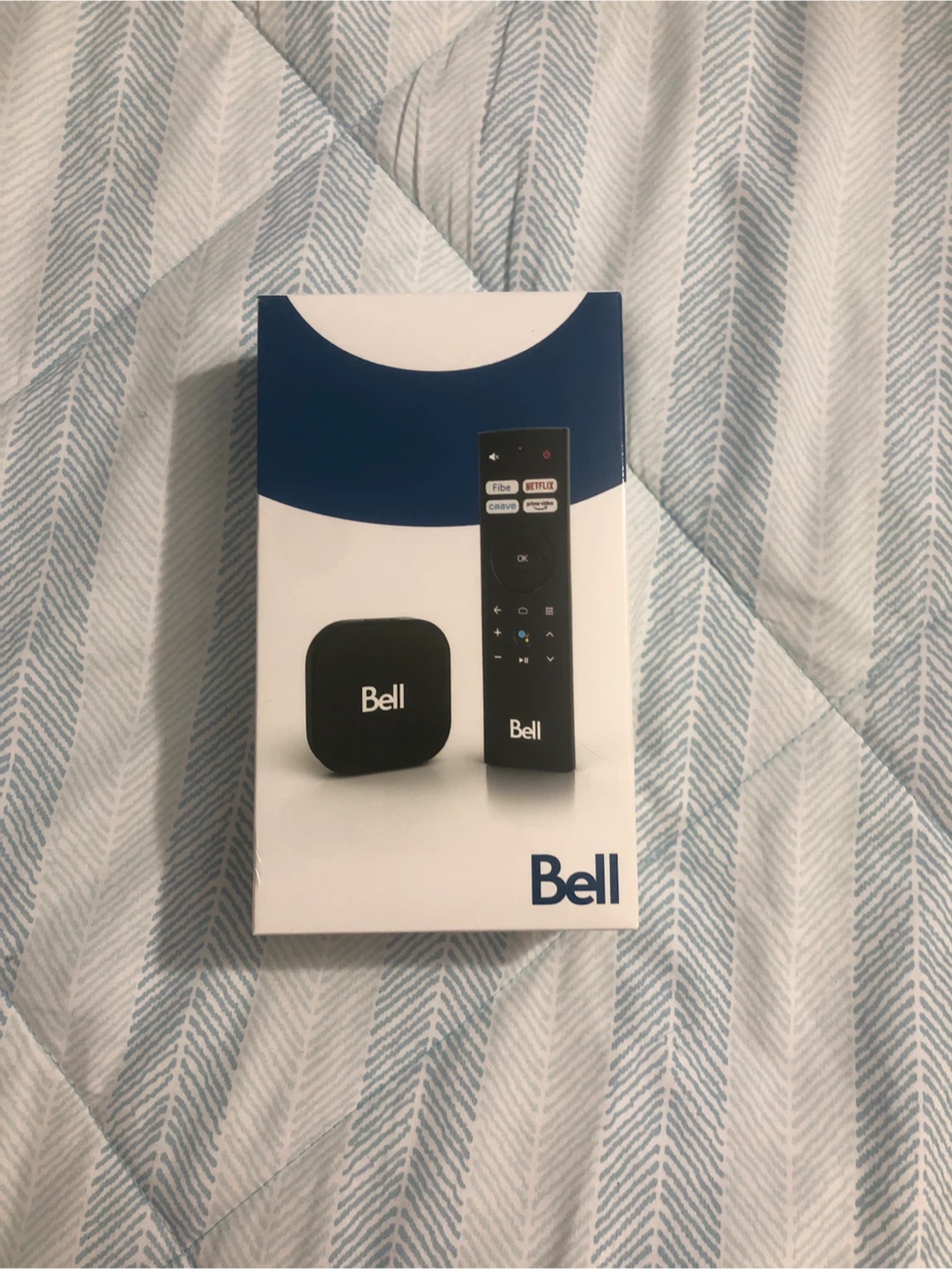 New Bell Fibe TV Box with Remote