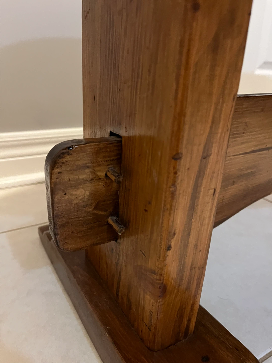 Unique REAL Wood Coffee Table : Rounded Corners (heavy) - - photo 3
