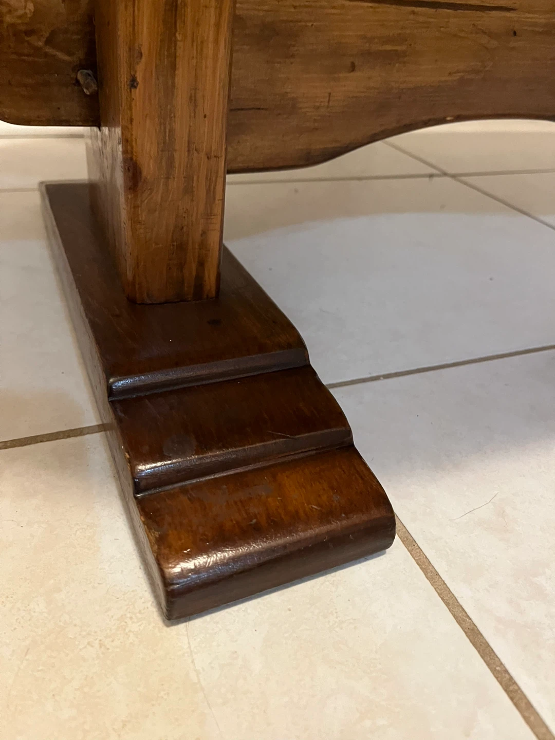 Unique REAL Wood Coffee Table : Rounded Corners (heavy) - - photo 4