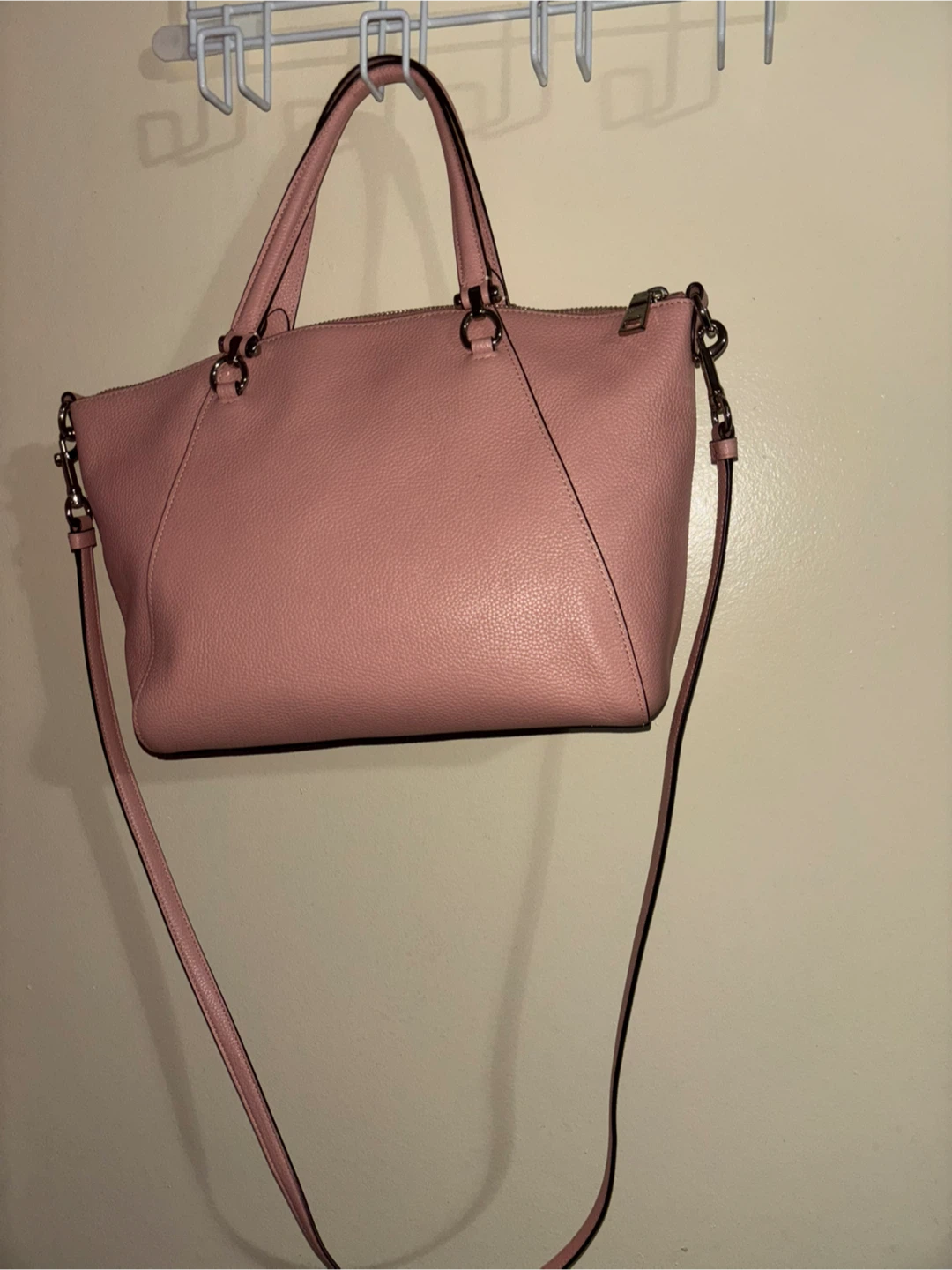 Coach Leather Handbag - Pink - photo 2