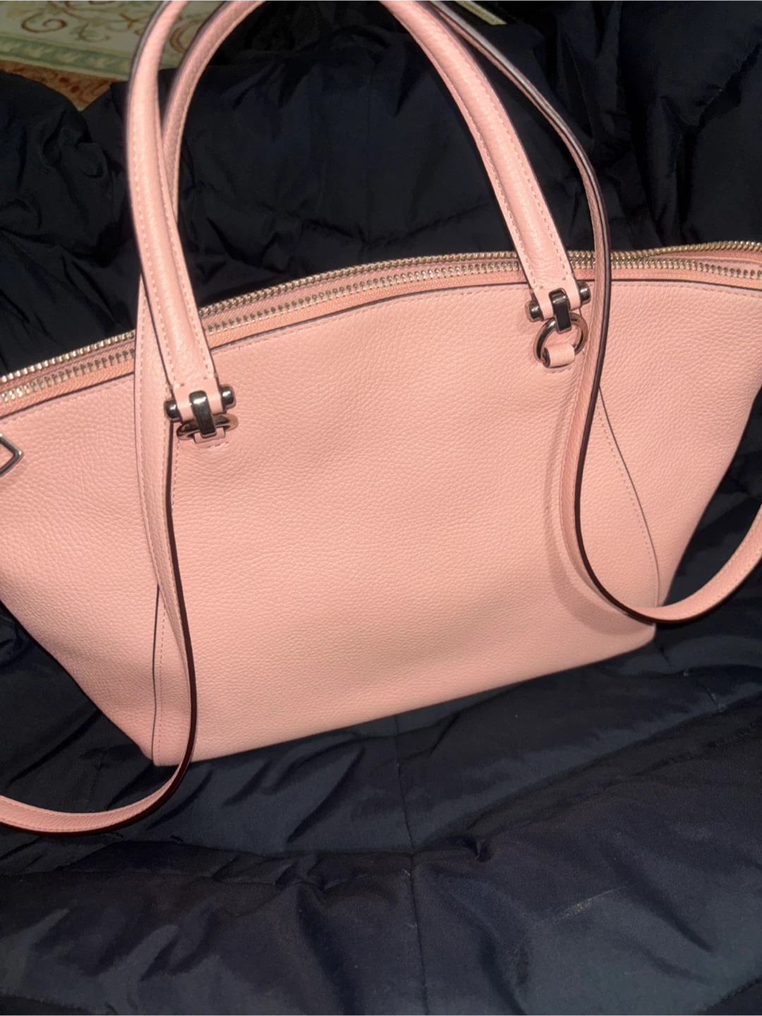 Coach Leather Handbag - Pink - photo 5