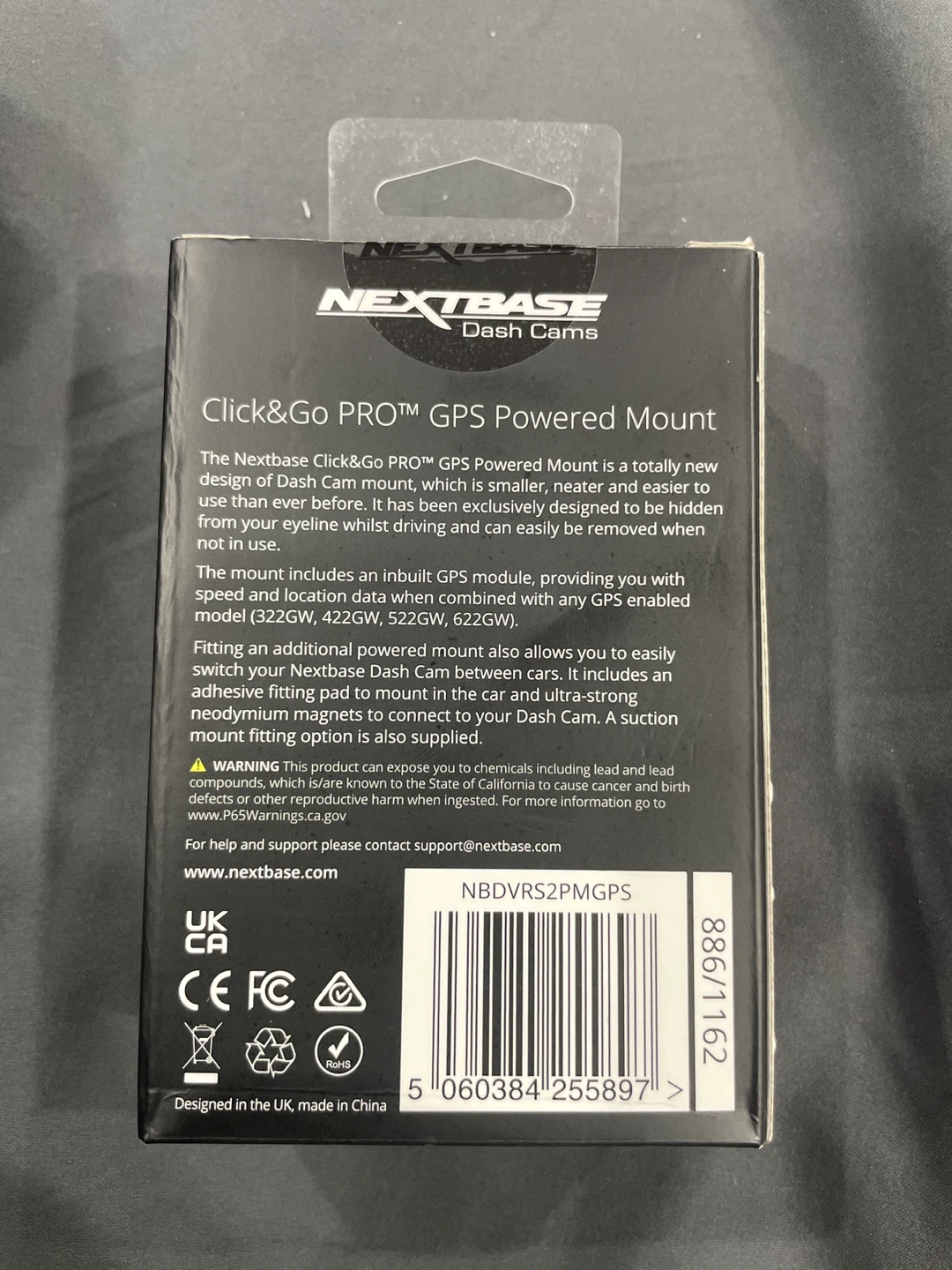 New Nextbase Click&Go PRO GPS Powered Mount - photo 3