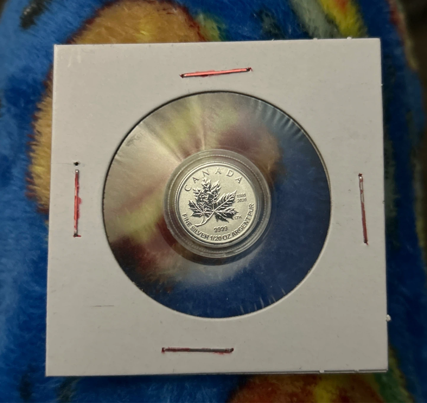 Canada 1936-2020 Fine Silver 1/20 oz Coin