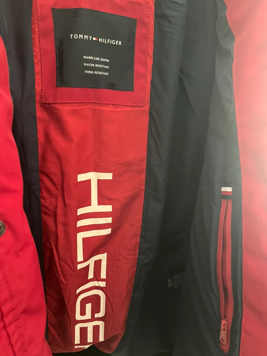 Tommy Hilfiger Jacket w/ Fur- Size M - photo 2