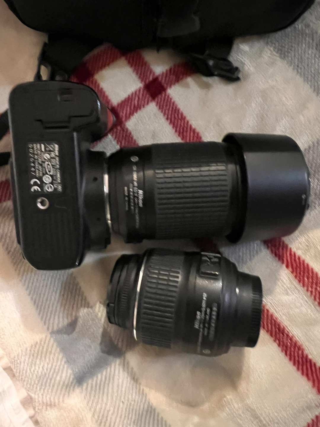 Nikon D60 DSLR Camera with Extra zoom Lense & Bag - photo 3