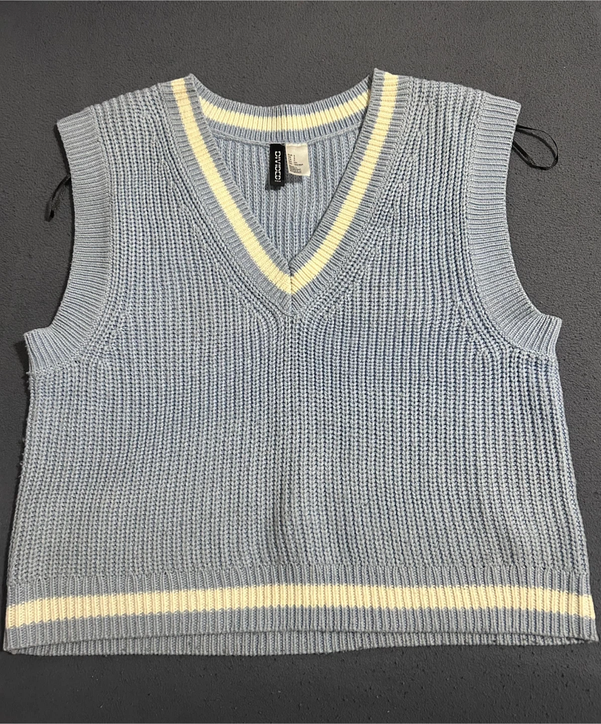 H&M Divided Blue Sweater Vest - Size S