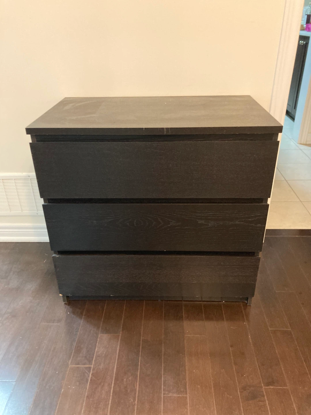 🆓 IKEA Malm 3-Drawer Dresser