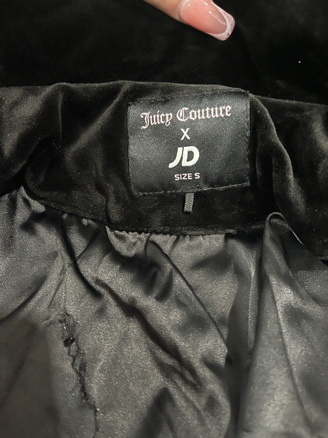 Juicy Couture x JD Black Puffer Jacket - Size S - photo 4
