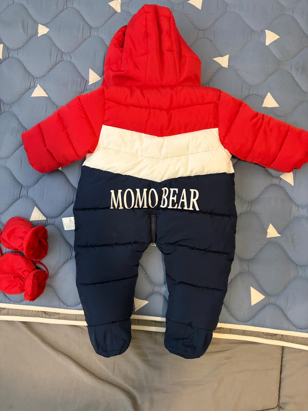 Momo Bear Snowsuit - Size 75cm - photo 2