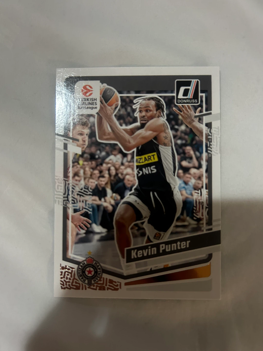 Kevin Punter Panini Donruss EuroLeague Basketball Card