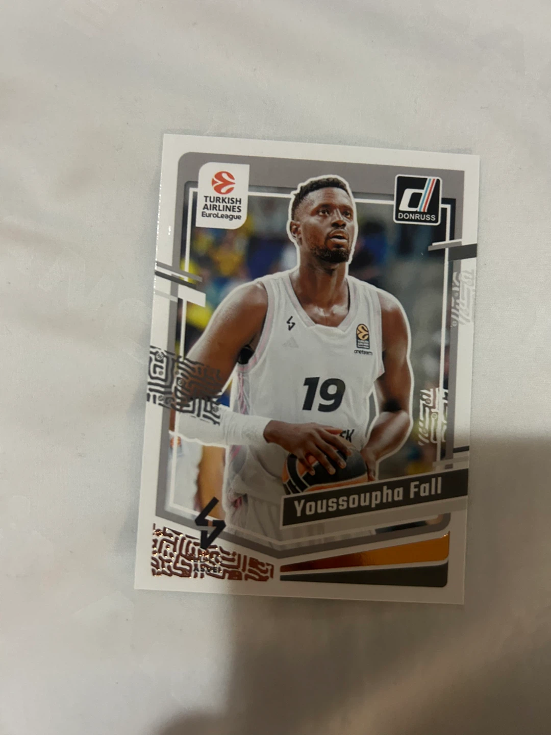 Youssoupha Fall Donruss Euroleague Basketball Card
