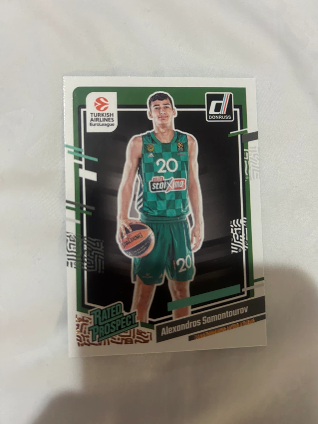 Alexandros Samontourov Trading Card