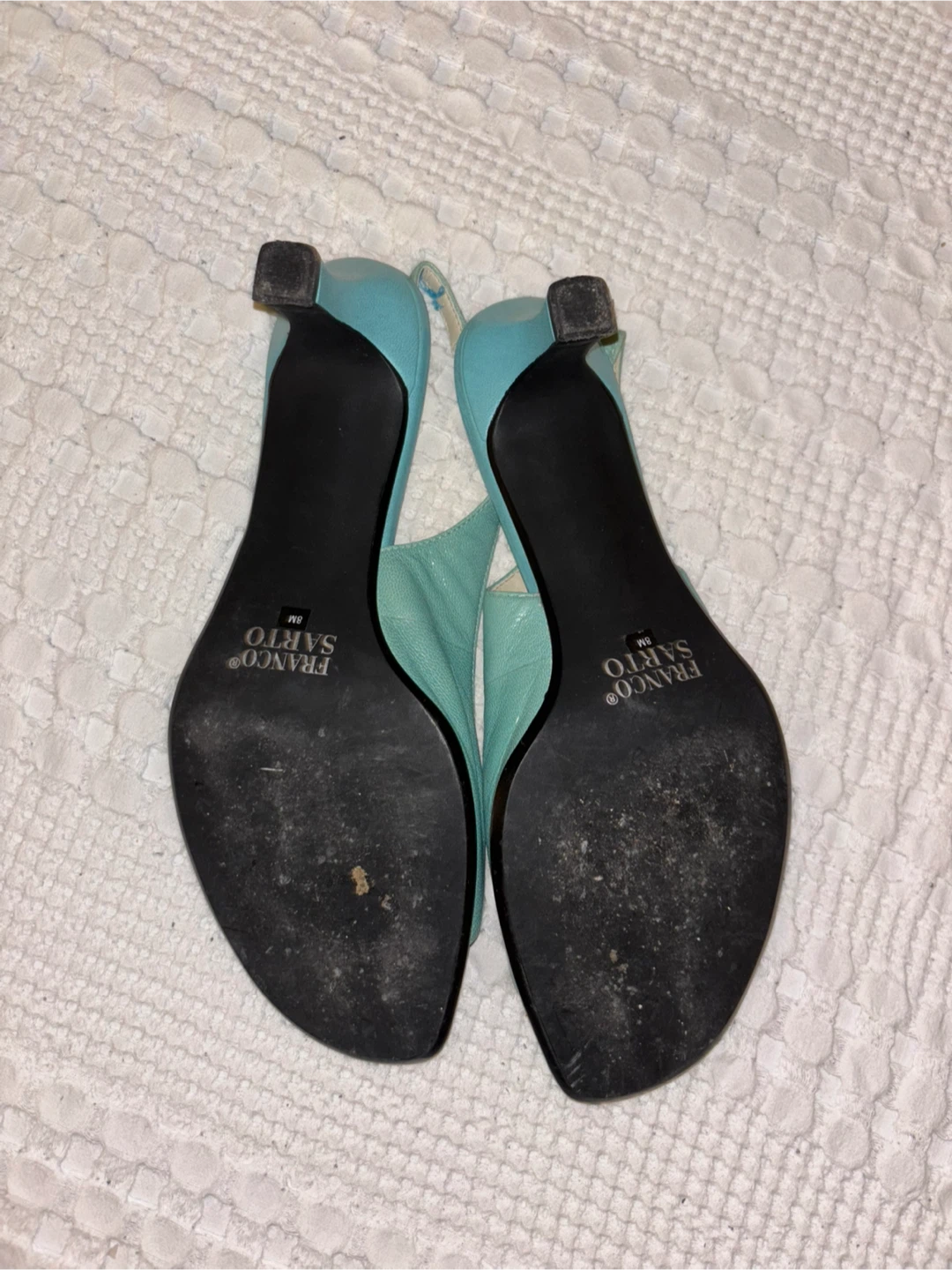 Vintage Franco Sarto Slingback Kitten Heels - Size 8M - photo 3