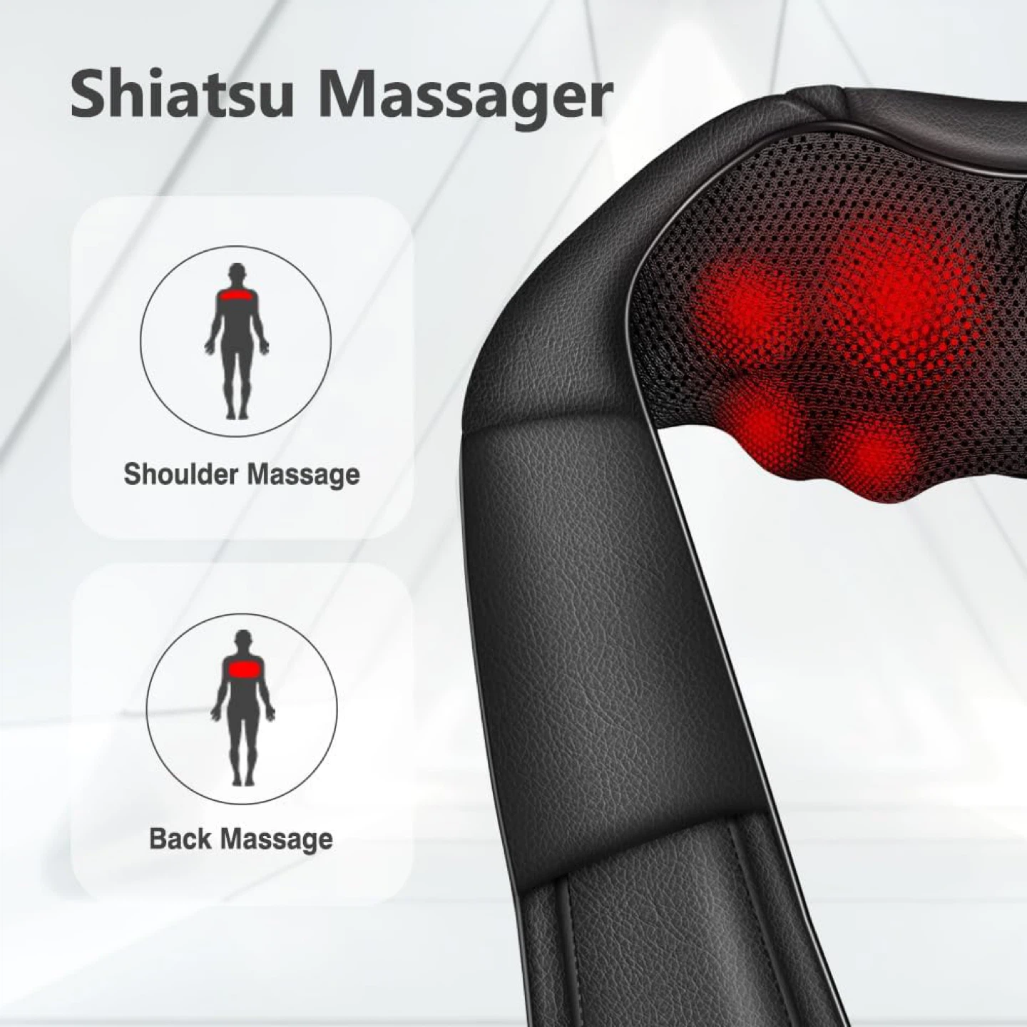 Shiatsu Shoulder and Back Massager - photo 4