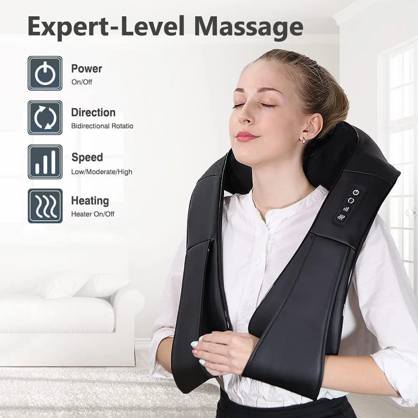 Shiatsu Shoulder and Back Massager - photo 5