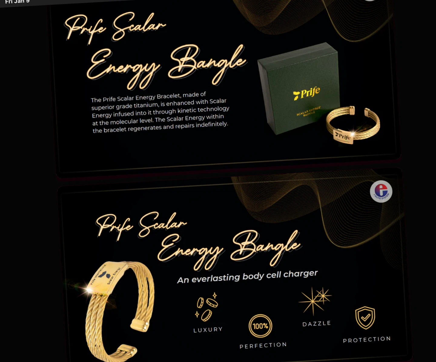 Prife Scalar Energy Bangle