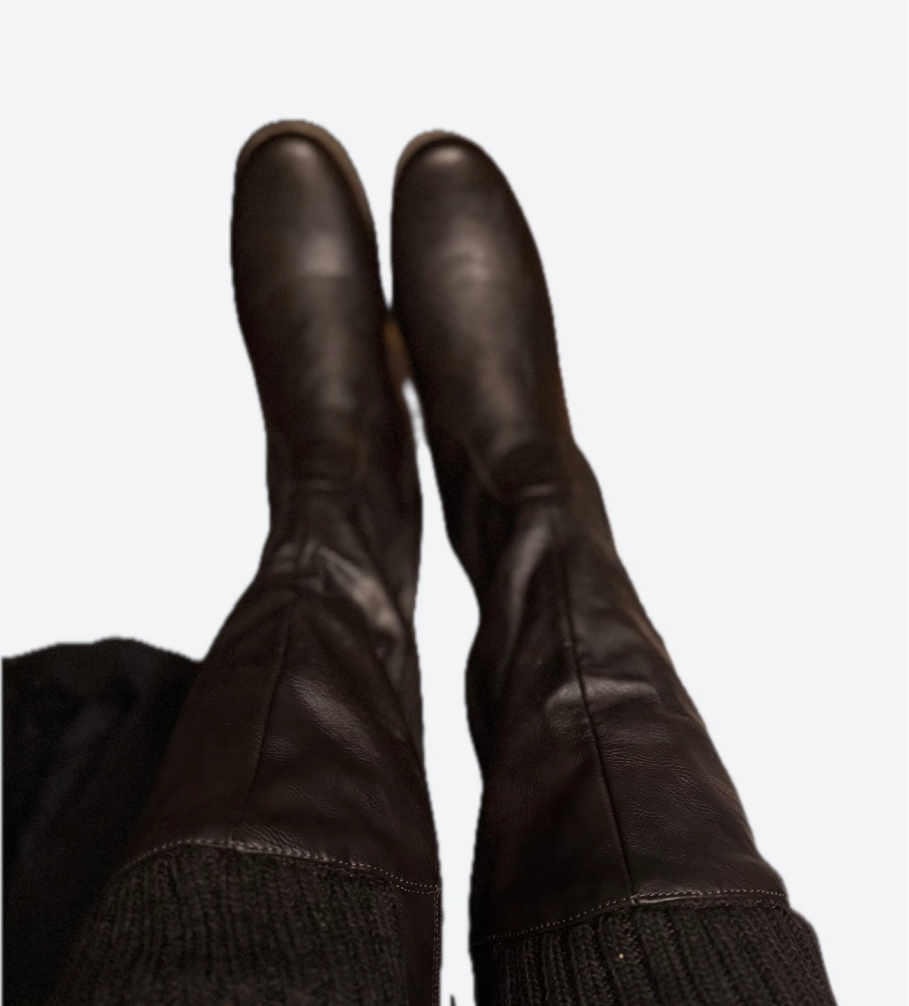 Vangelo Donna Brown Knee High Boots - Size 8 - photo 3