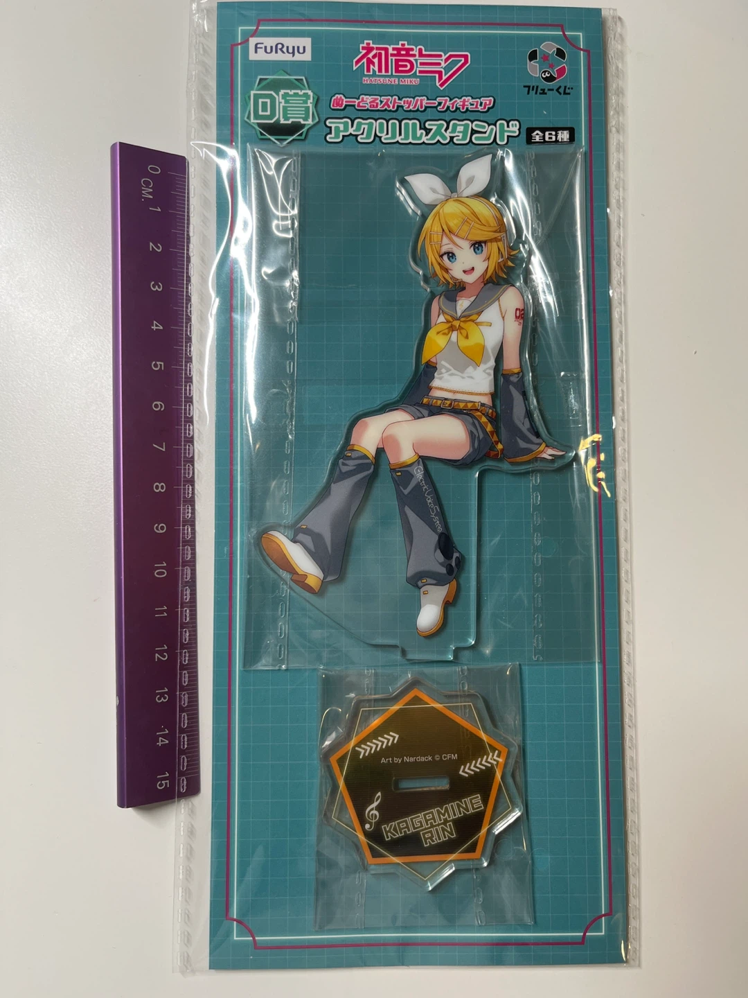 Vocaloid kagamine rin standee figure anime authentic product - photo 3
