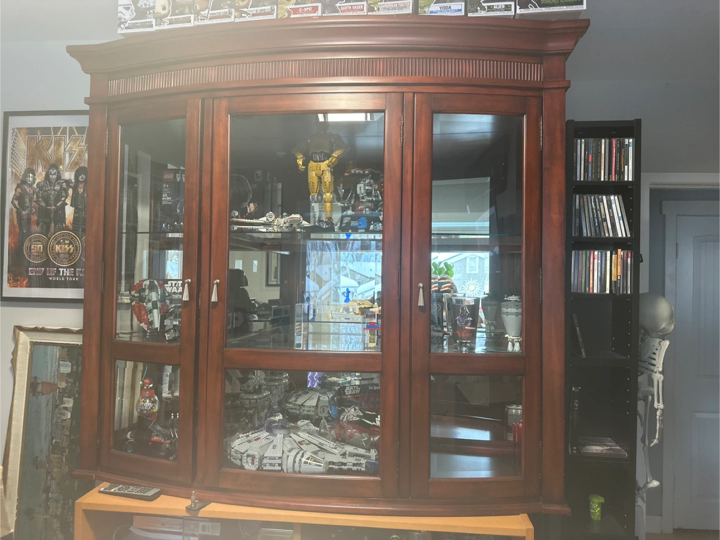 Wooden Display Cabinet