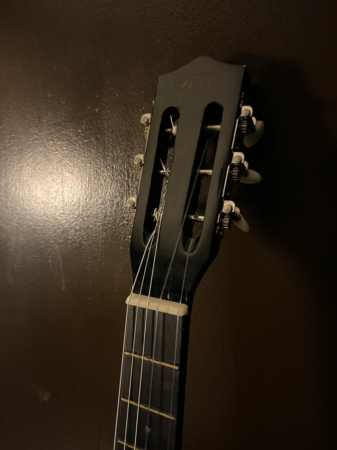 Black Acoustic Guitar - photo 2