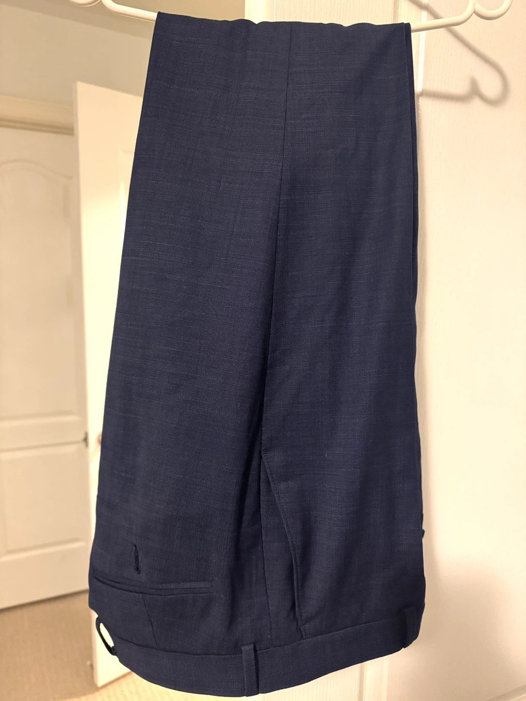 Calvin Klein Navy Blue Suit Jacket & Pant (size 40) - photo 5