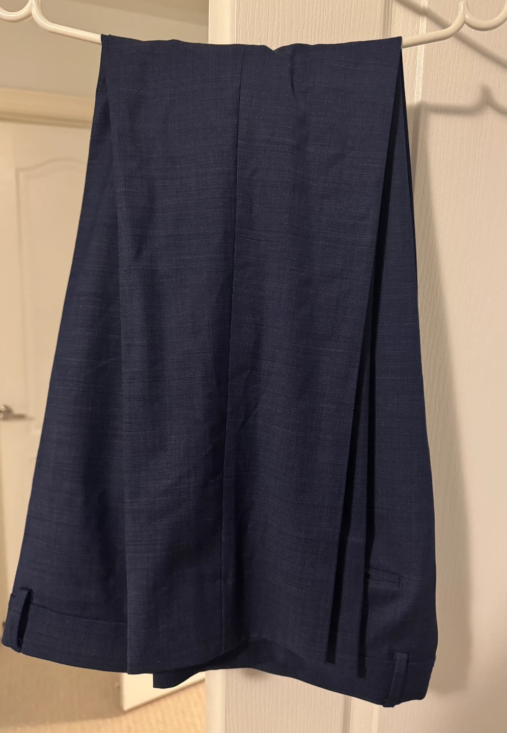Calvin Klein Navy Blue Suit Jacket & Pant (size 40) - photo 4