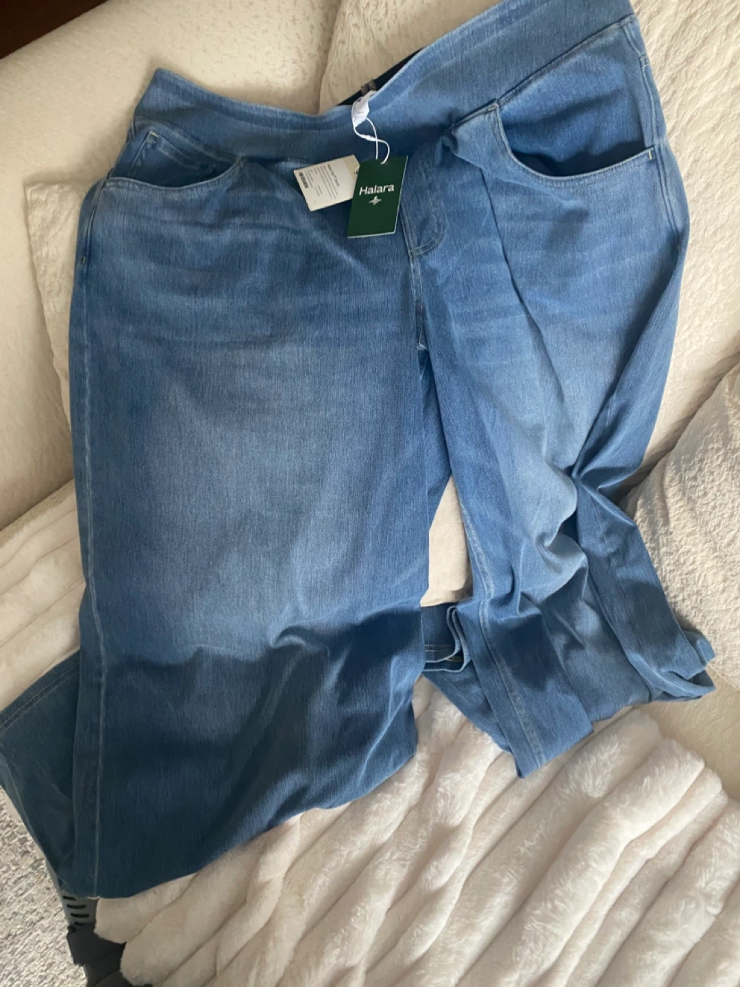 Halara Flex High Waisted Wide Leg Jeans - size 2x