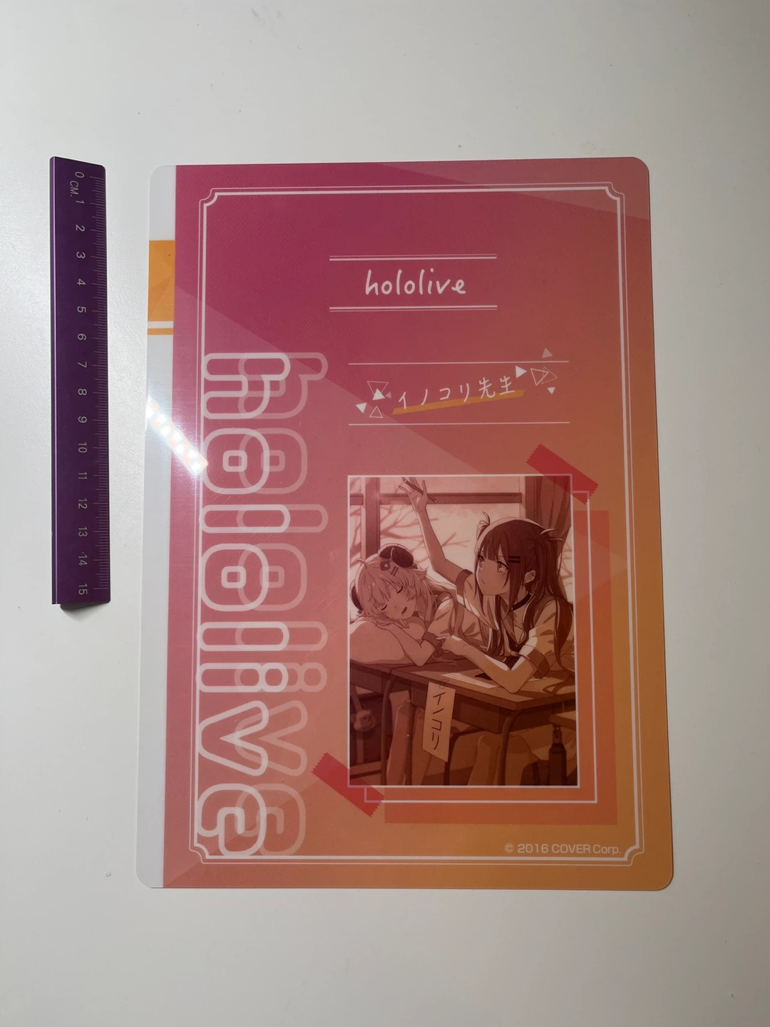 Hololive towa and watame honey works collab PLA board authentic - photo 3