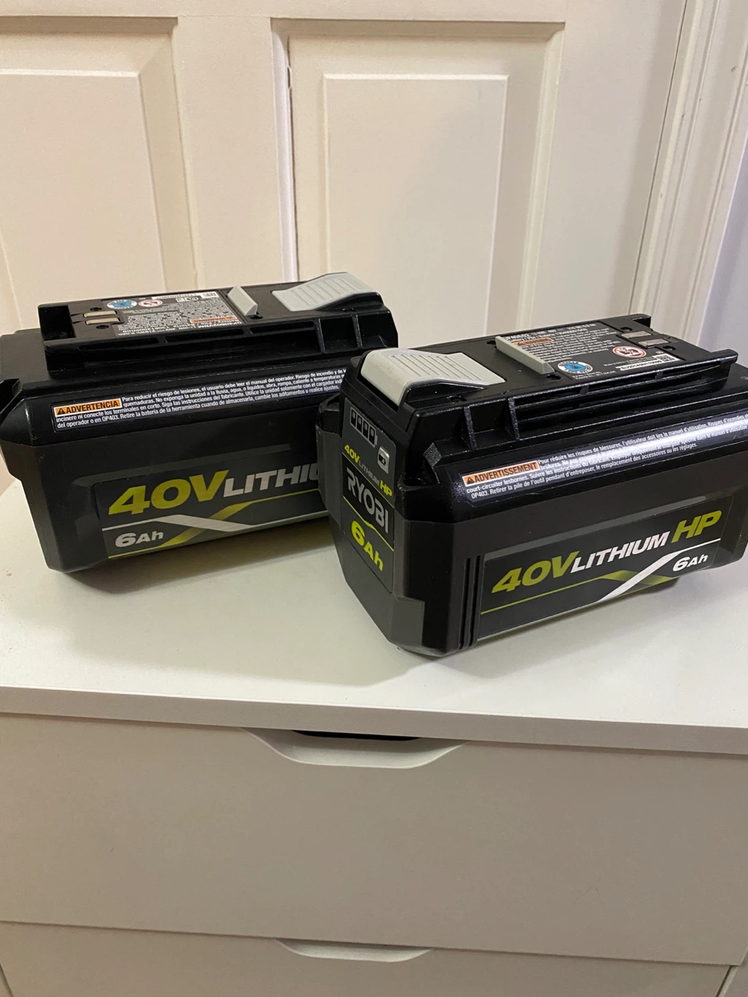 Ryobi 40V Lithium HP 6Ah Battery (2 in stock) - photo 2