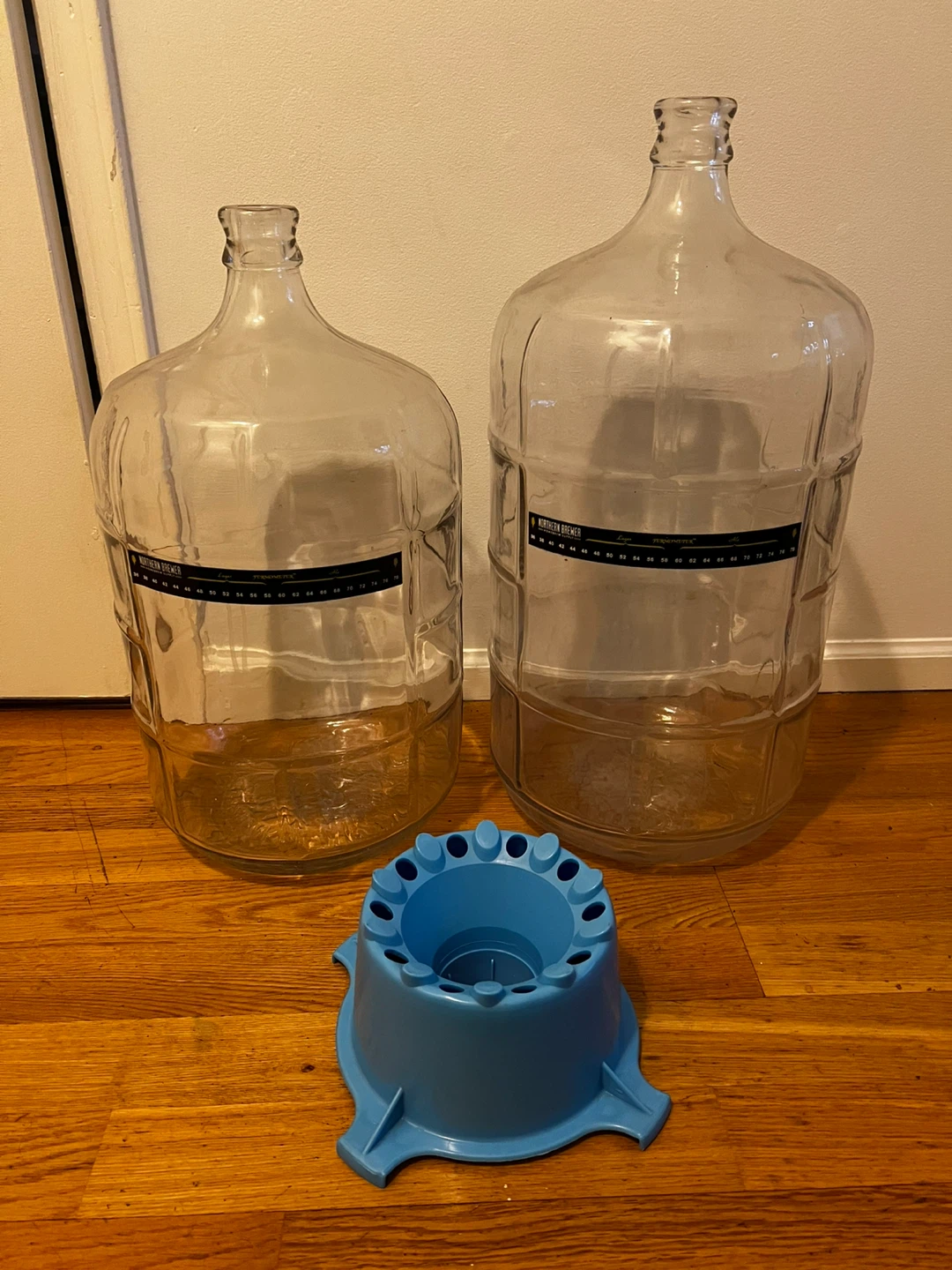 Northern Brewer Glass Carboys with Drain Stand
