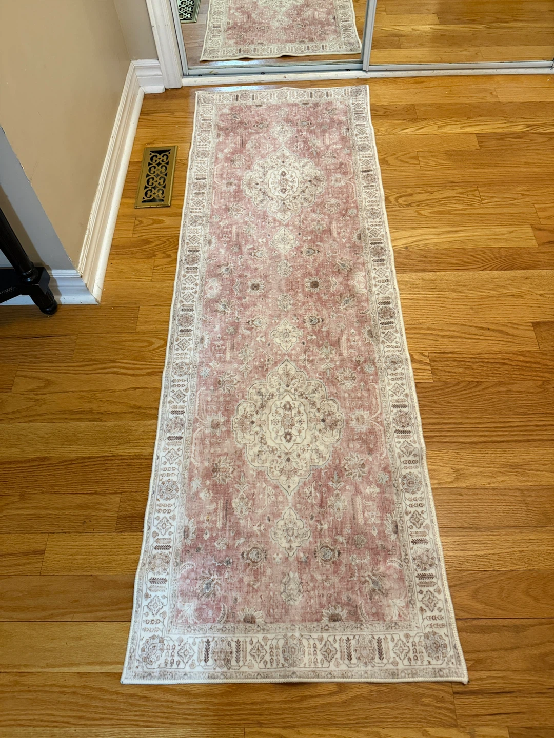 Pink Runner Rug, 2' x 6' - photo 2