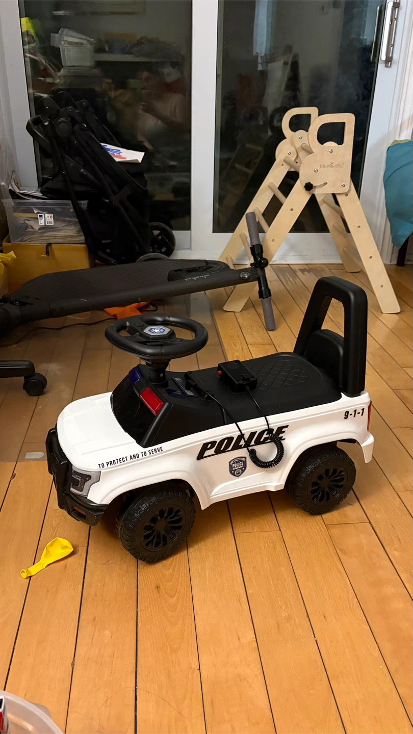 Ride-On Police Car Toy