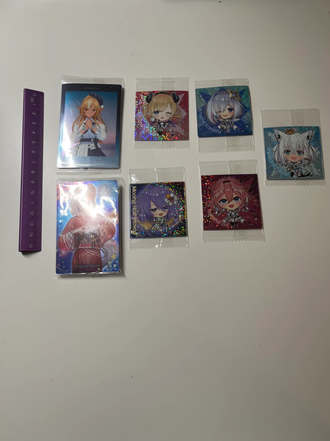 Hololive wafer cards and and stickers - photo 2