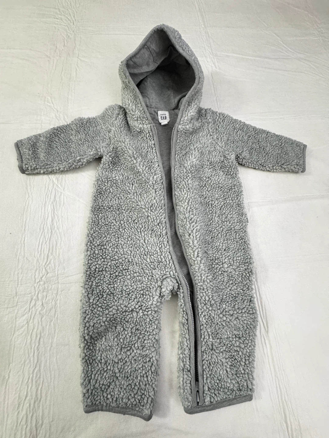 6m - 12m Sherpa Baby Suit - photo 3