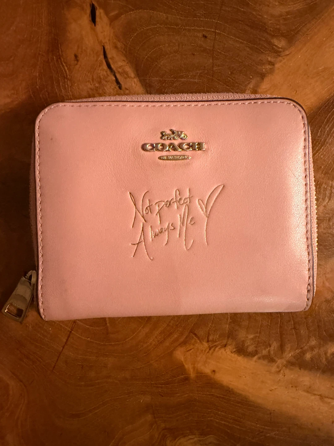 Coach x Selina Gomez Pink Wallet🏆