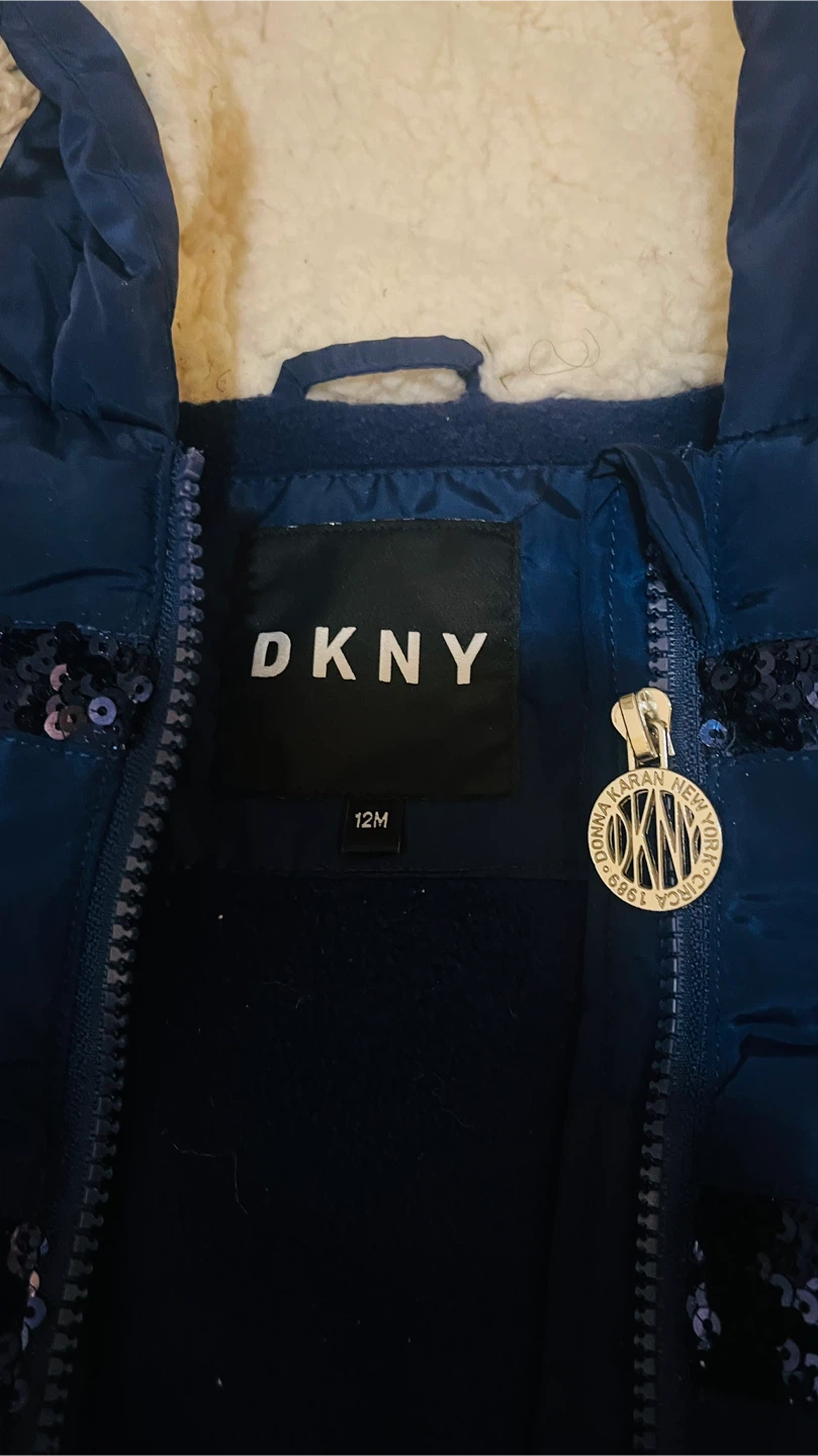DKNY 12M Navy Blue Puffer Jacket🧡 - photo 2