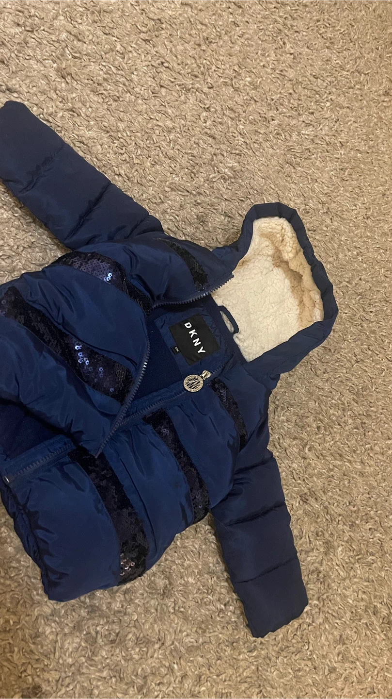 DKNY 12M Navy Blue Puffer Jacket🧡 - photo 5