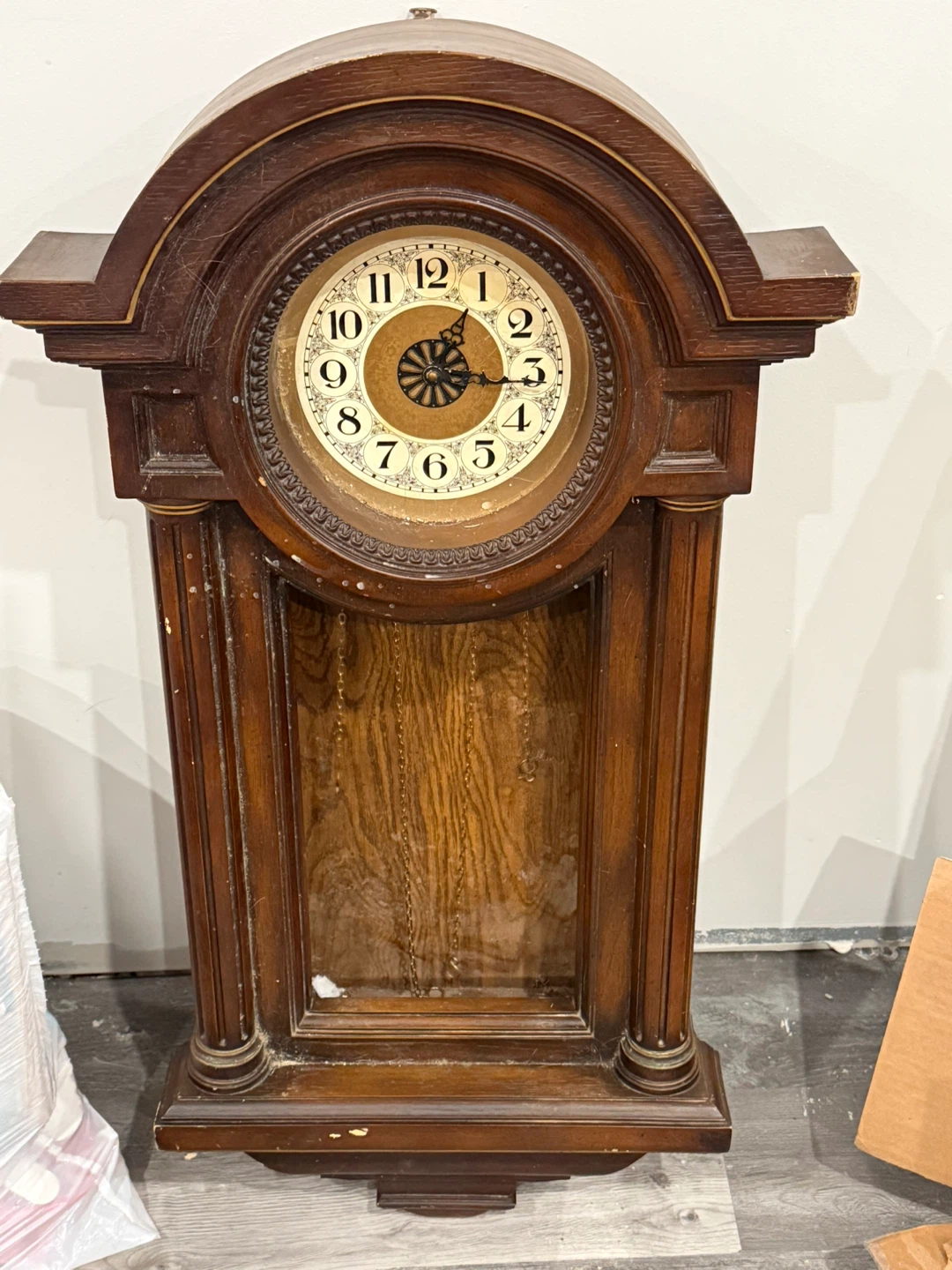 Antique Wooden Clock