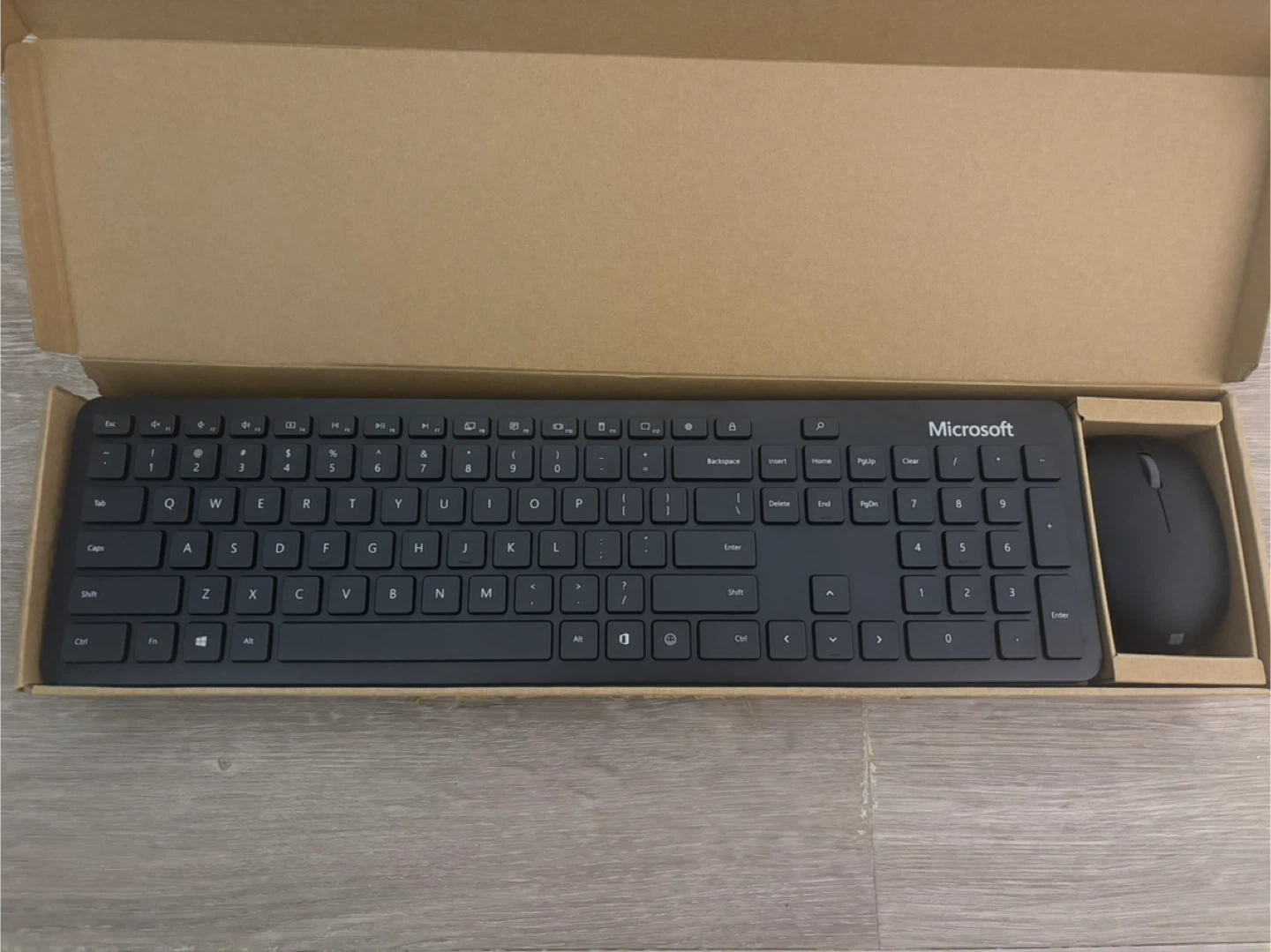 New Microsoft Wireless Keyboard and Mouse