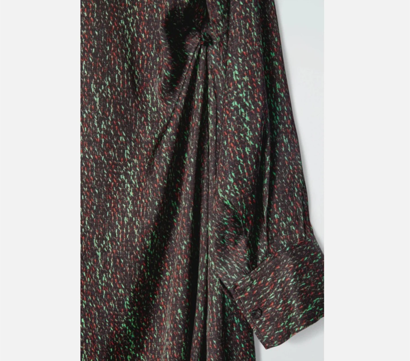 COS Scarf-Detail Printed Midi Dress *BNWT, Never Worn* - photo 3