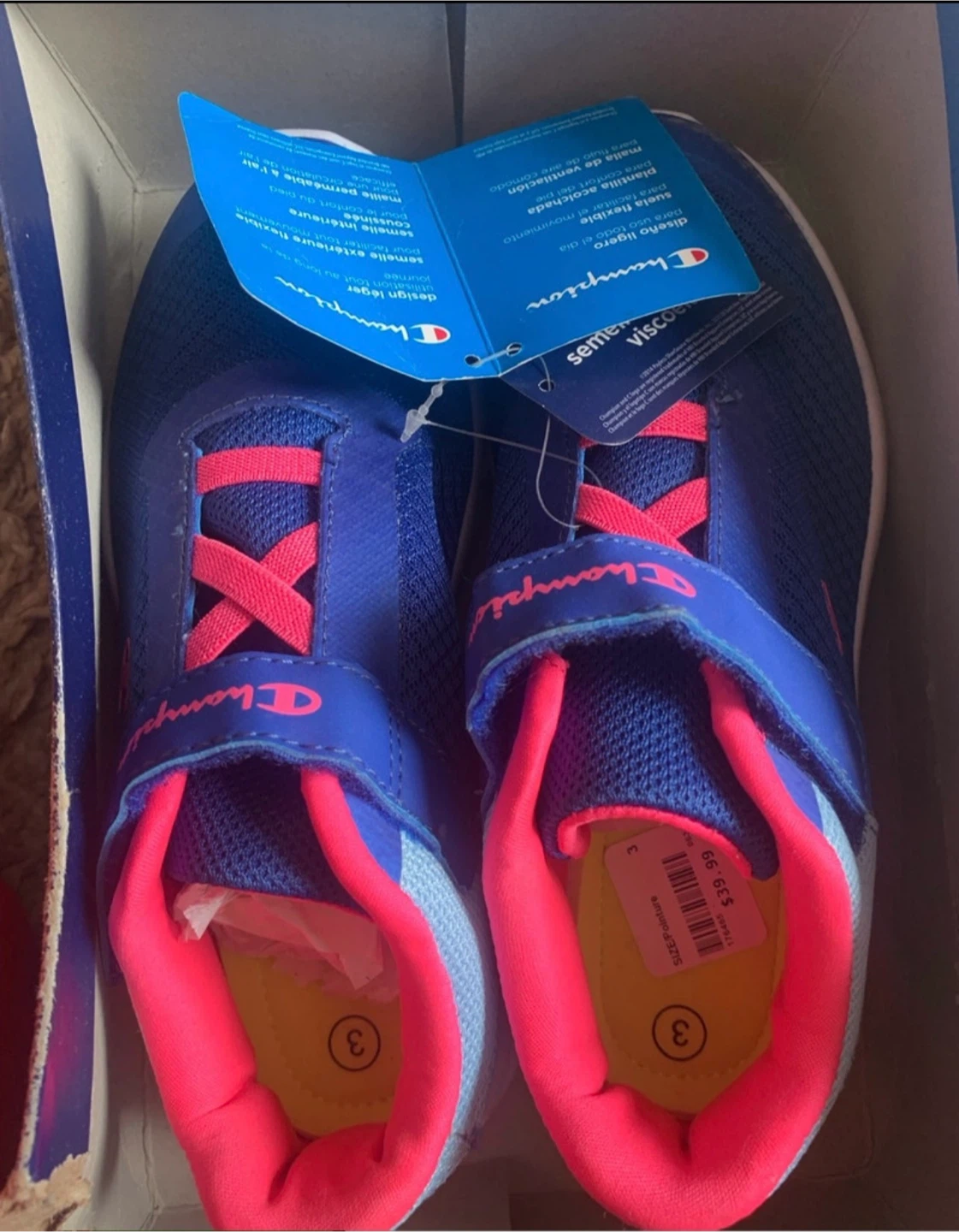 New Champion Kids Athletic Shoes - Size 3🧡 - photo 4