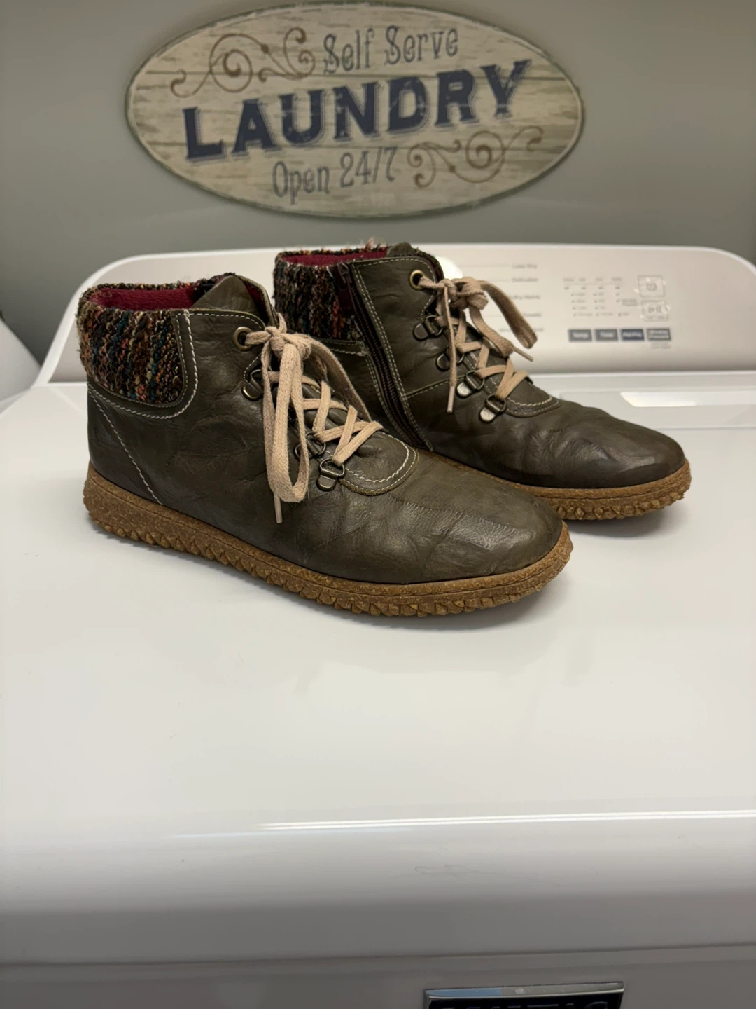 Ladies Leather Boots by Volks Walkers ( Size 40 )