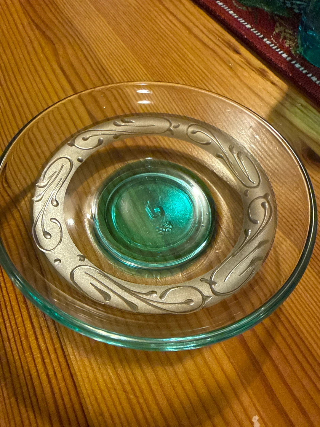 Teal Turkish Tea Glass Set of 6 - photo 2