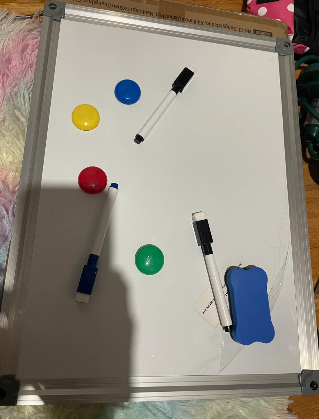 BRAND NEW Whiteboard 16inch x 12inch with Markers and eraser