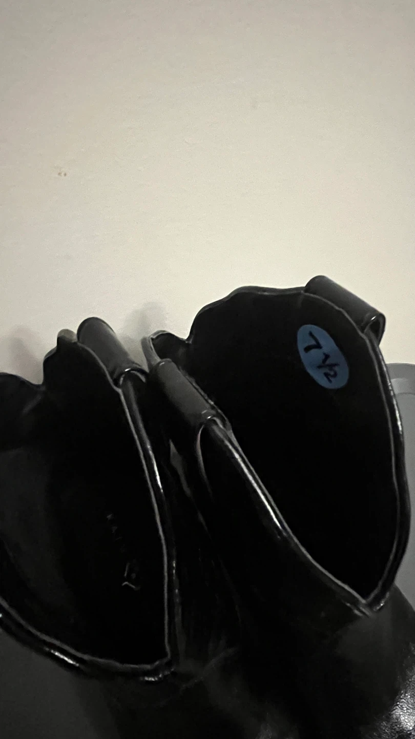 Black Cowboy Boots - Size 7.5 - photo 5