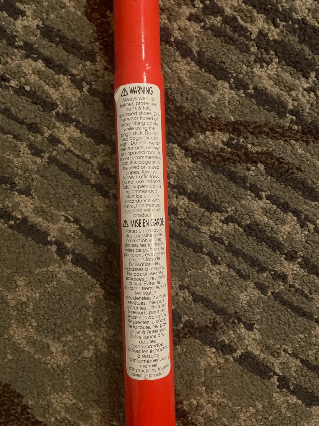 No Rules Pogo Stick - Red - photo 3